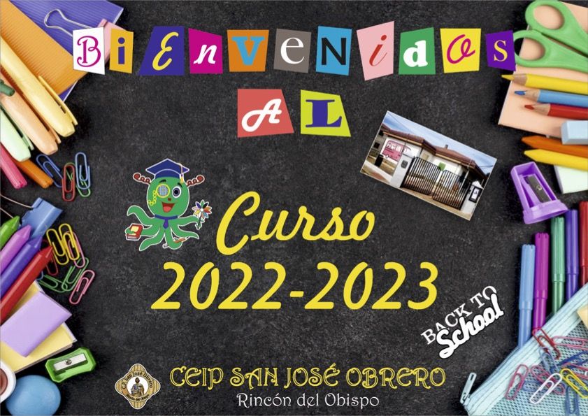 Bienvenido al curso 2022 2023